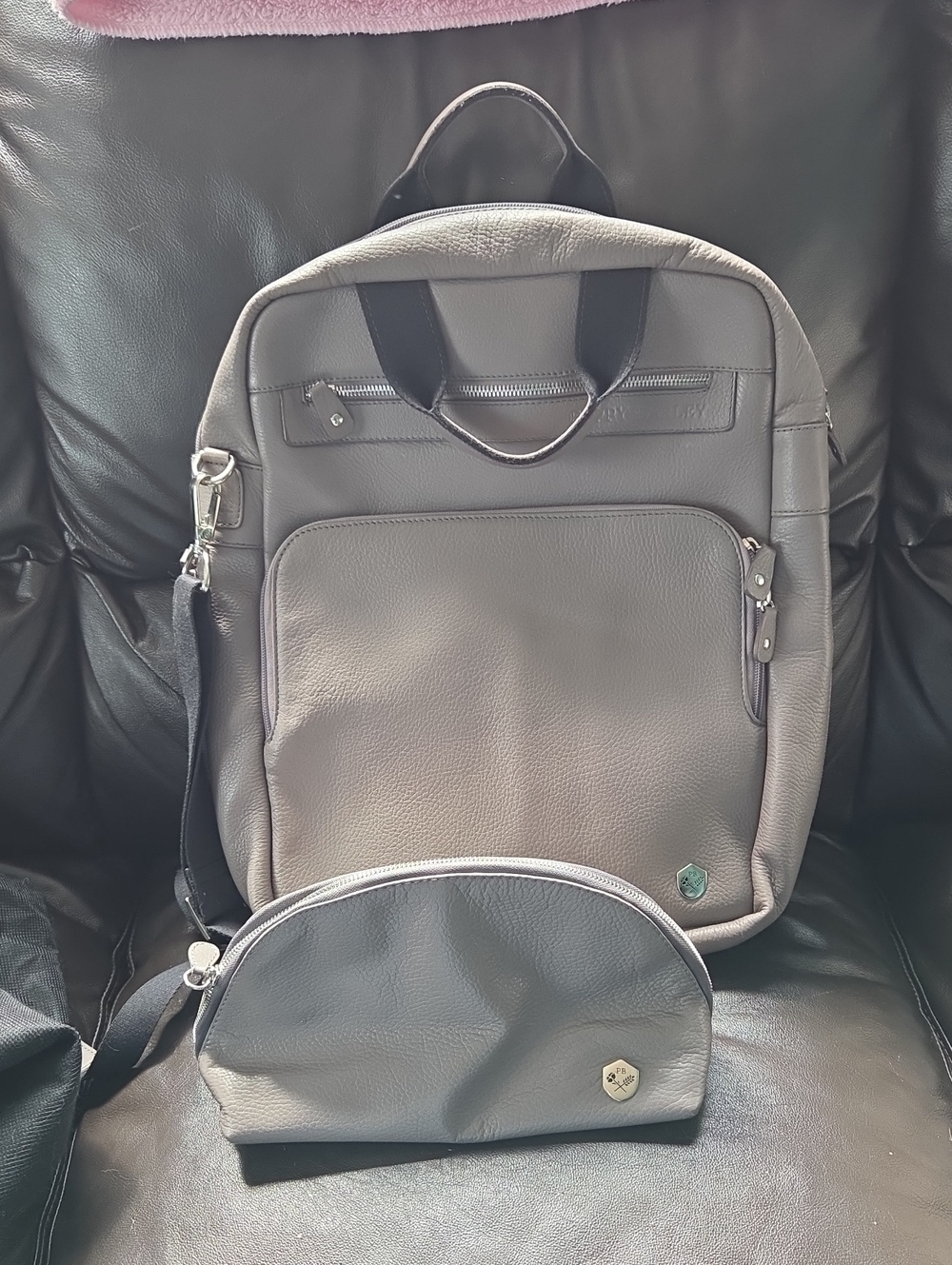 Poppy Barley Backpack And Cosmetic Case Duo